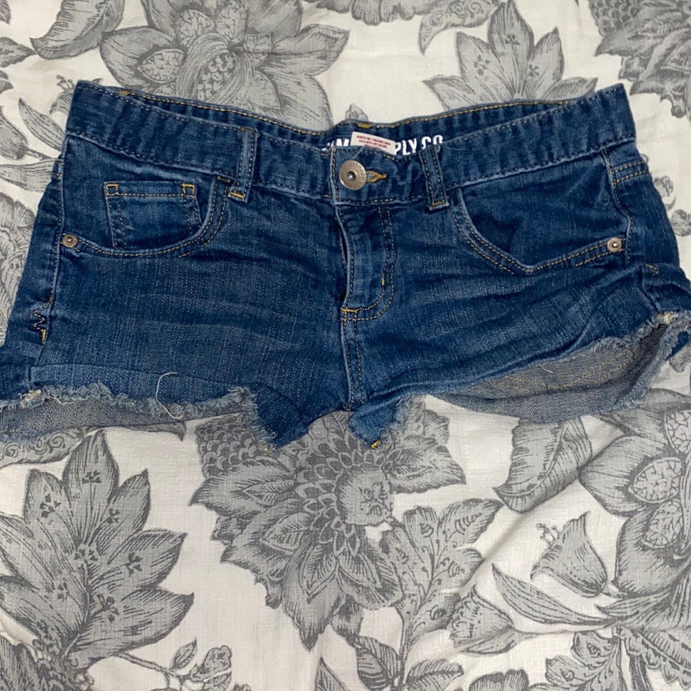 Very Short Jean Shorts.